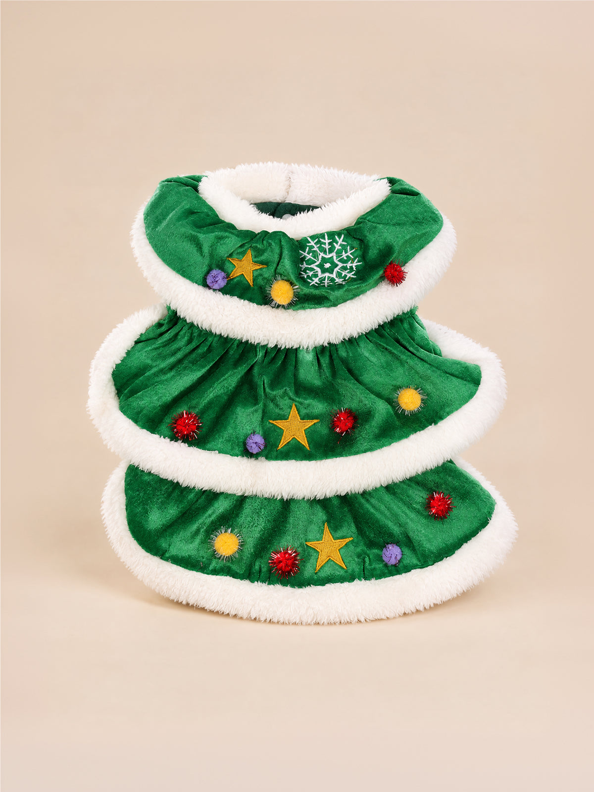 Merry Christmas Tree Dog Dress