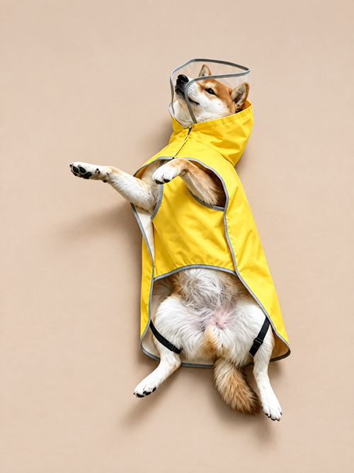 Clear View Dog Raincoat
