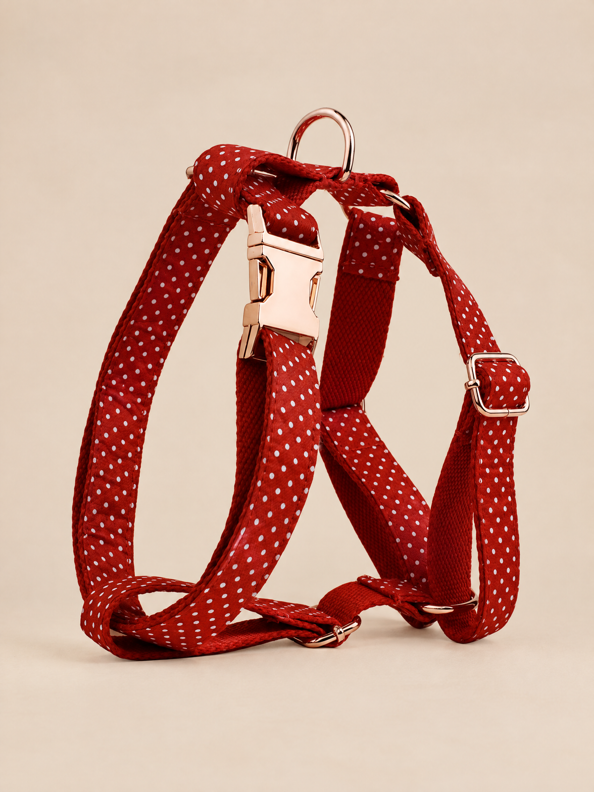 Polka Dot Dog Collar | Red