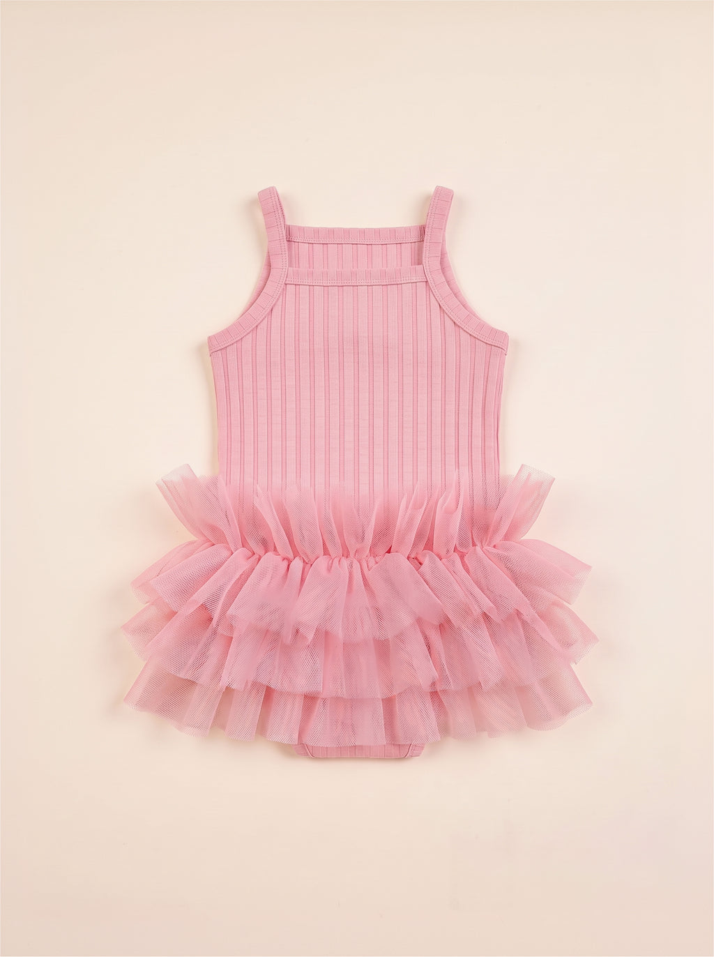 Dog Pink Ribbed Tutu Dress | Pink