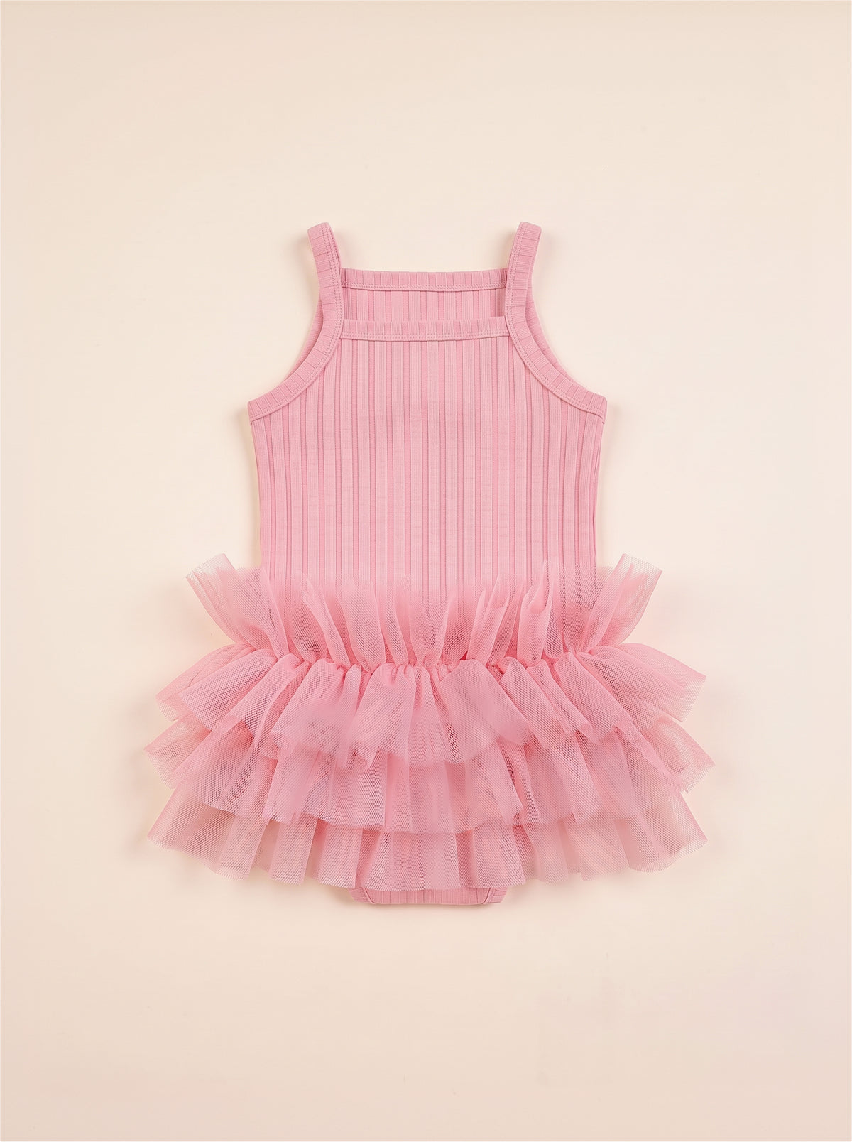 Dog Pink Ribbed Tutu Dress | Pink