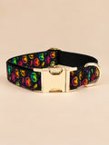 Halloween Pumpkin Dog Collar