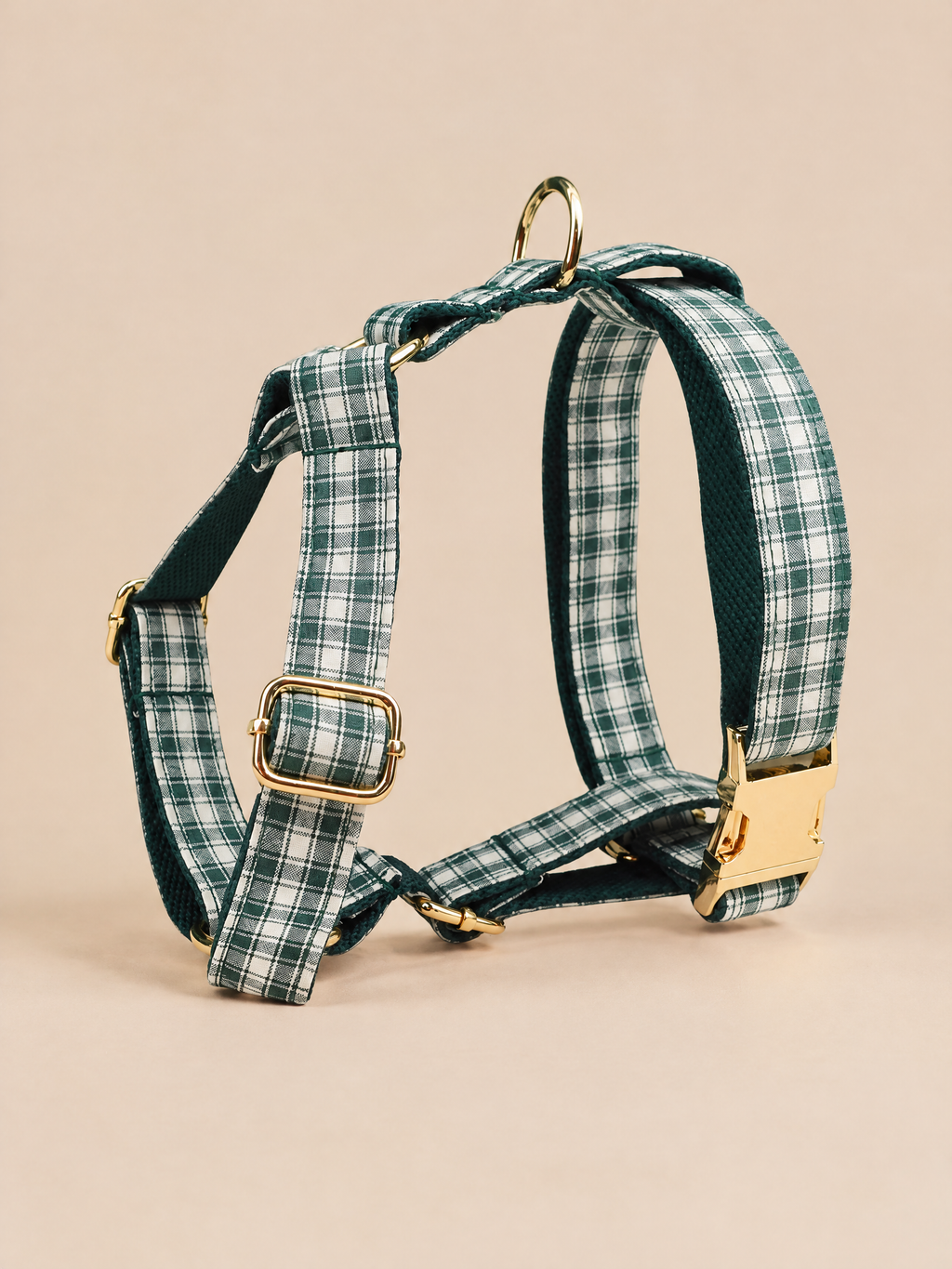Heritage Plaid Dog Collar | Green