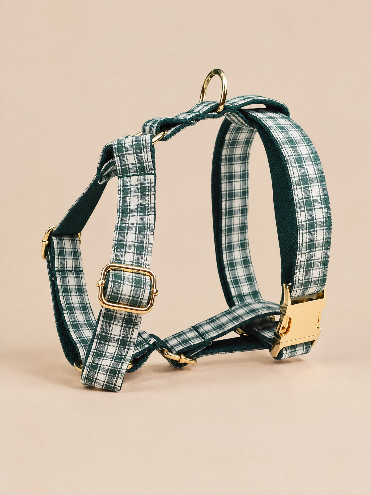 Heritage Plaid Dog Collar | Green