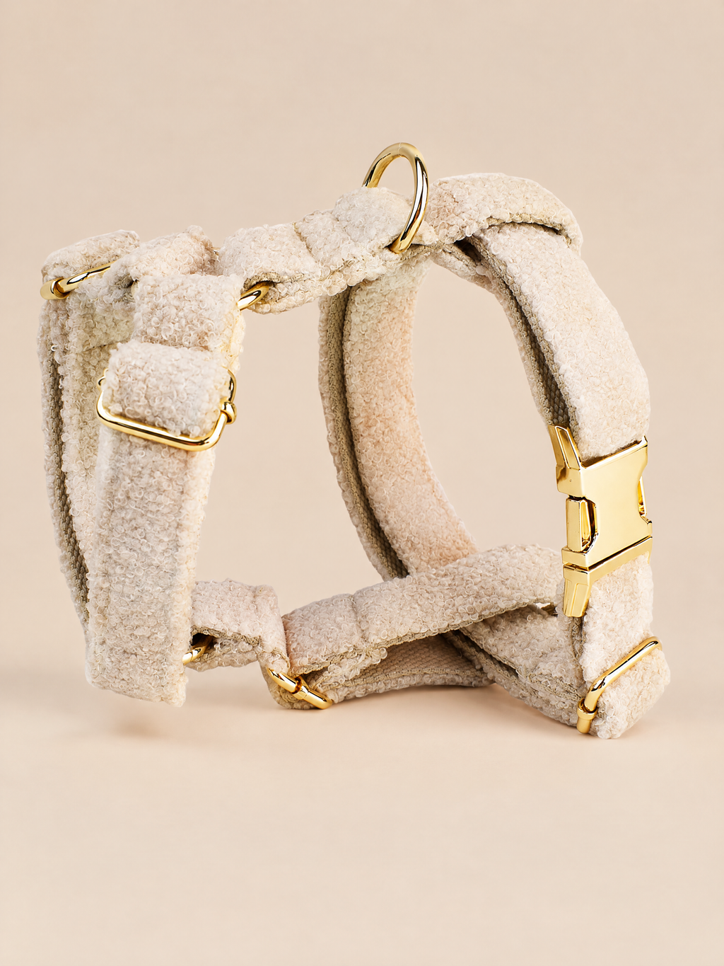 Teddy Bouclé Dog Collar | Oatmeal