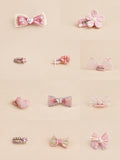 Rosy Charm Hair Clip Collection | Pink