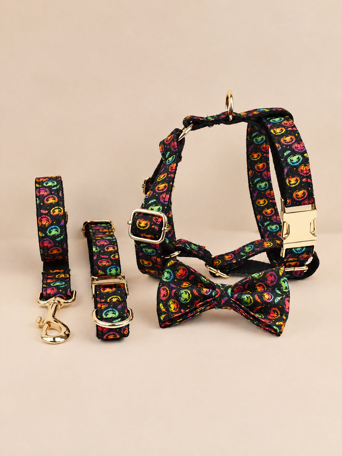 Halloween Pumpkin Dog Collar