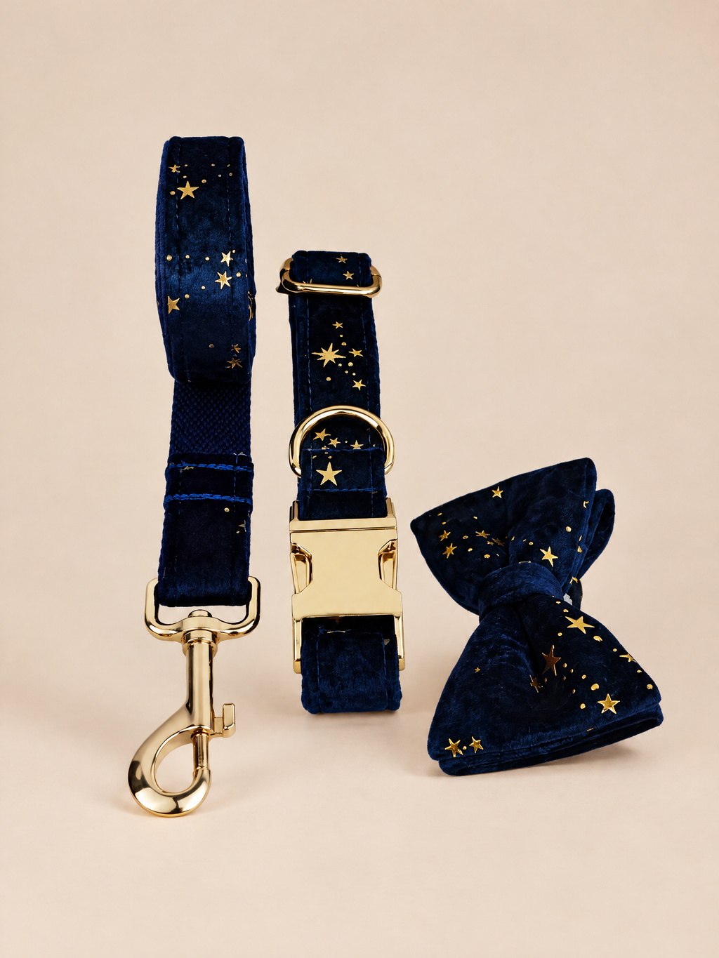 Celestial Dreams Velvet Dog Bow