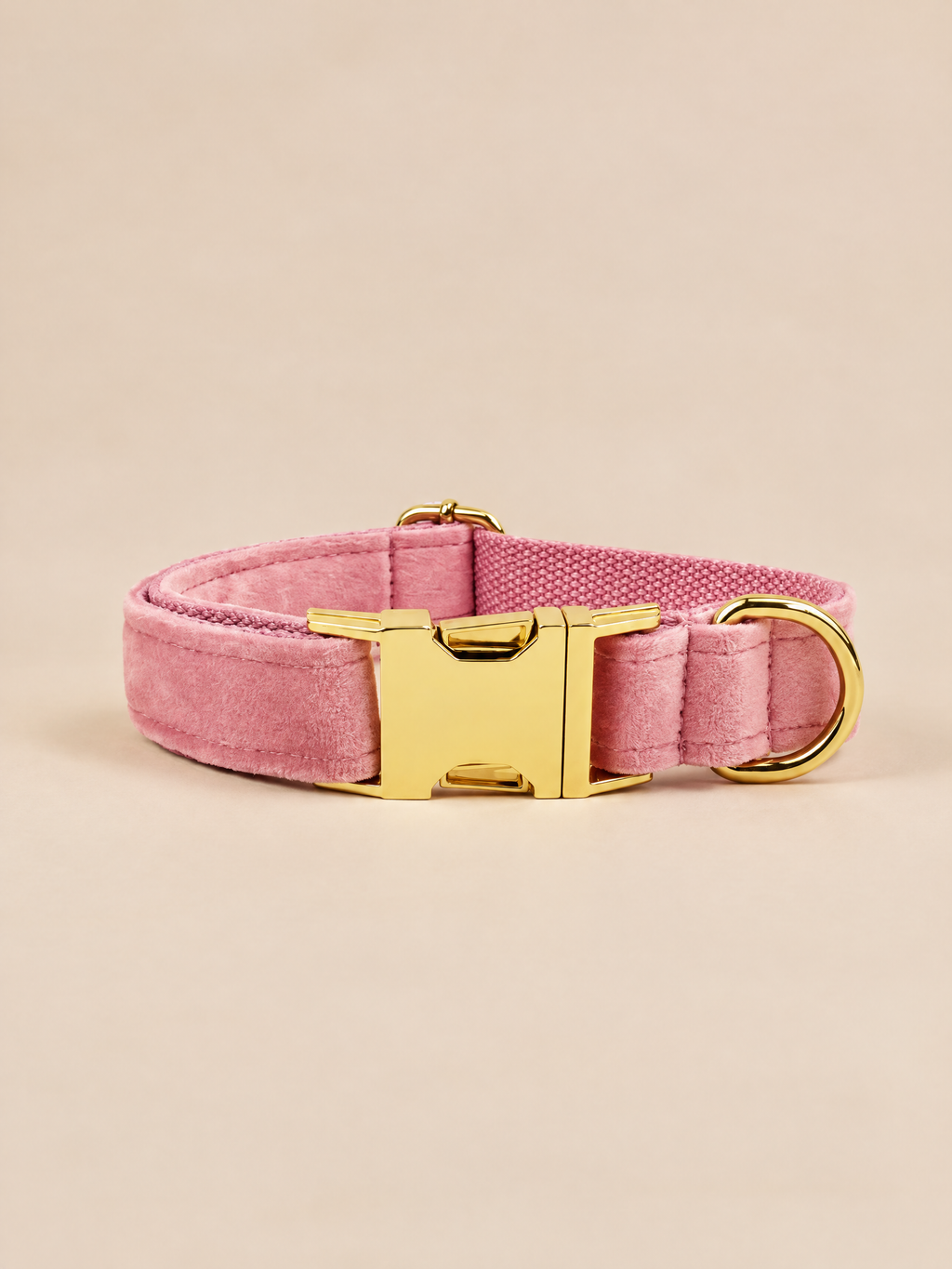 Classic Velvet Dog Bow | Pink