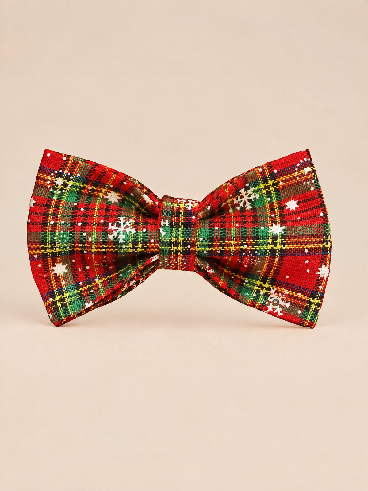 Christmas Plaid Snowflake Pet Collar