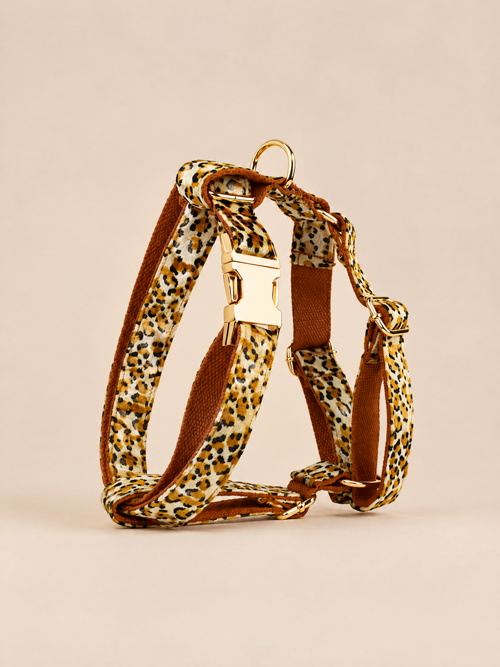 Classic Velvet Dog Collar | Leopard