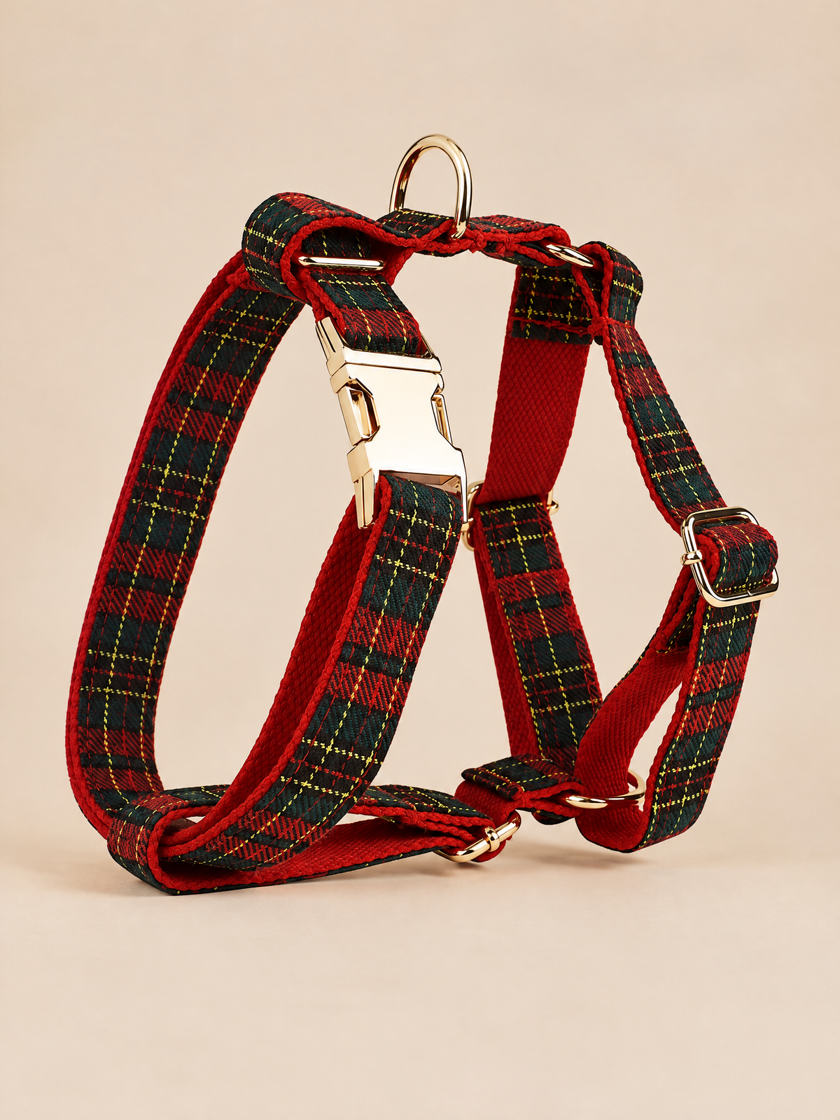 Christmas Heritage Plaid Dog Collar