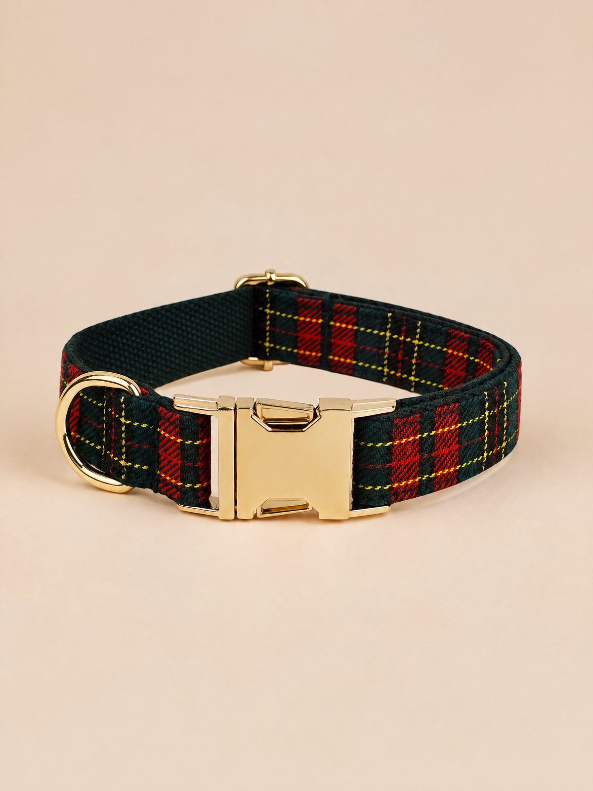 Christmas Heritage Plaid Dog Collar