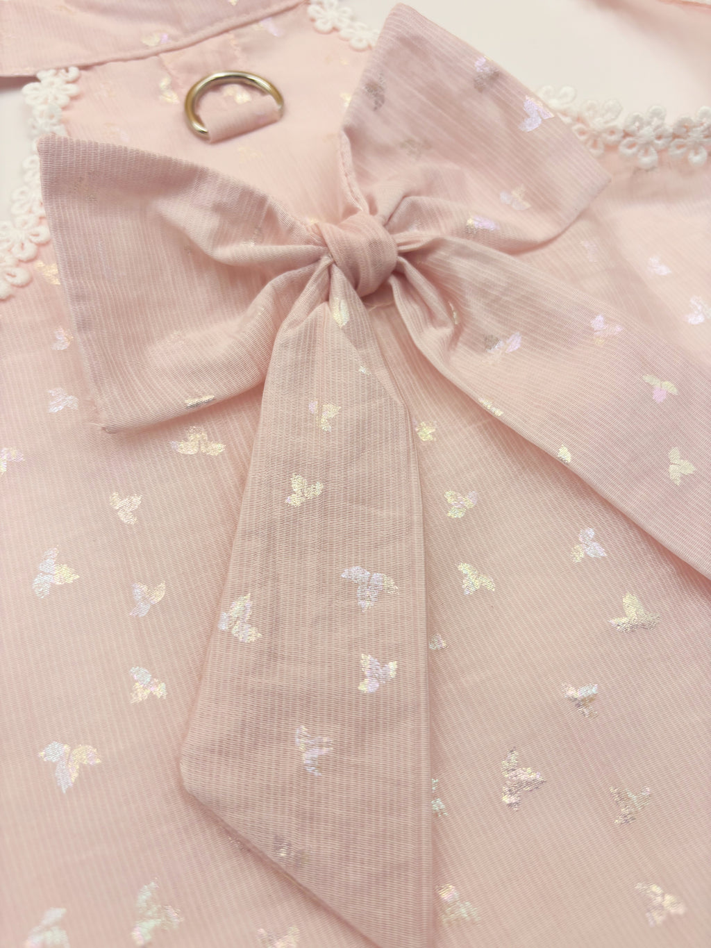 Dog Starry Sky Polka Dot Dress | Pink