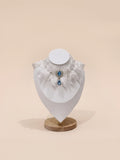 Dog & Cat Lace Collar with Crystal Accent