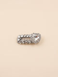 Dog Heart Rhinestone Hair Clip | Blue