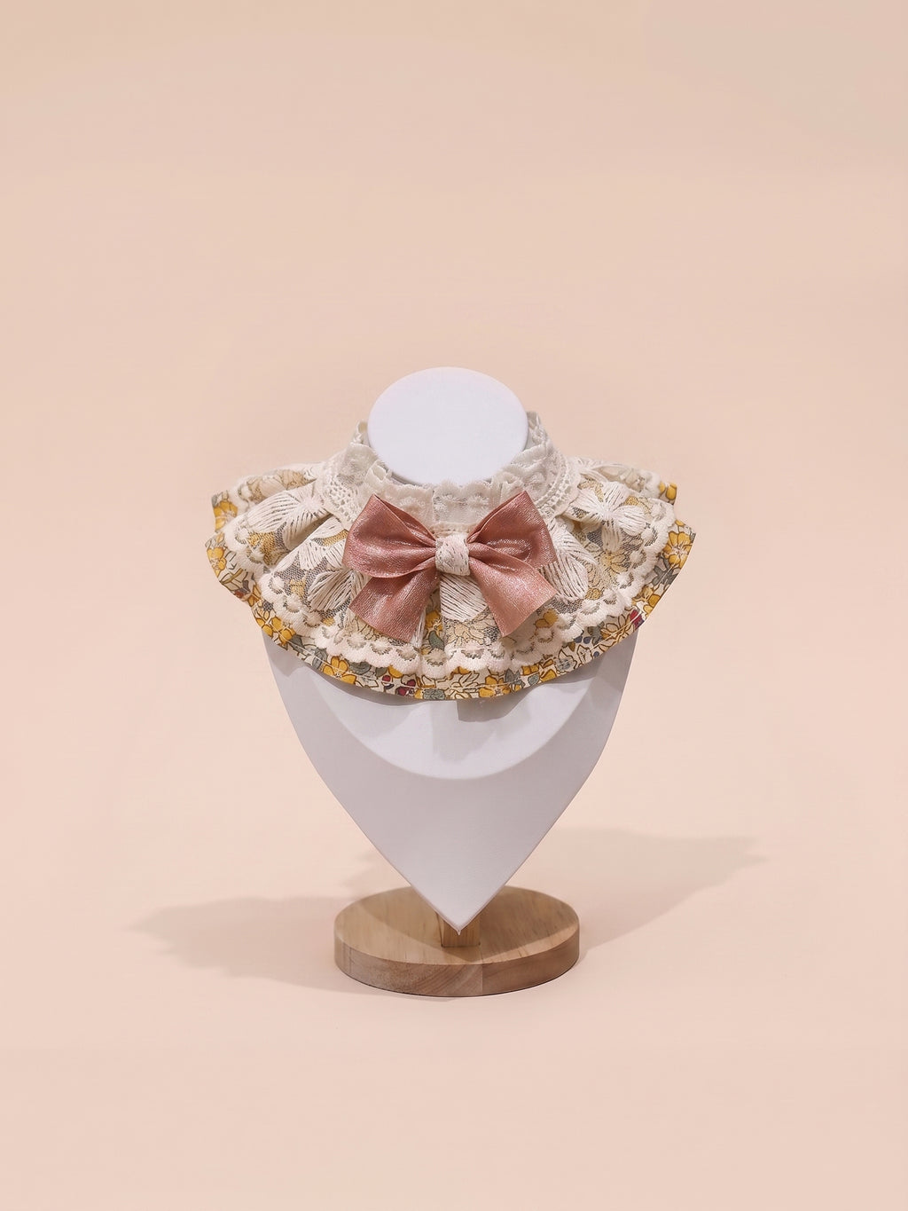 Dog & Cat Vintage Rose Blossom Pet Lace Collar