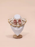 Dog & Cat Vintage Rose Blossom Pet Lace Collar